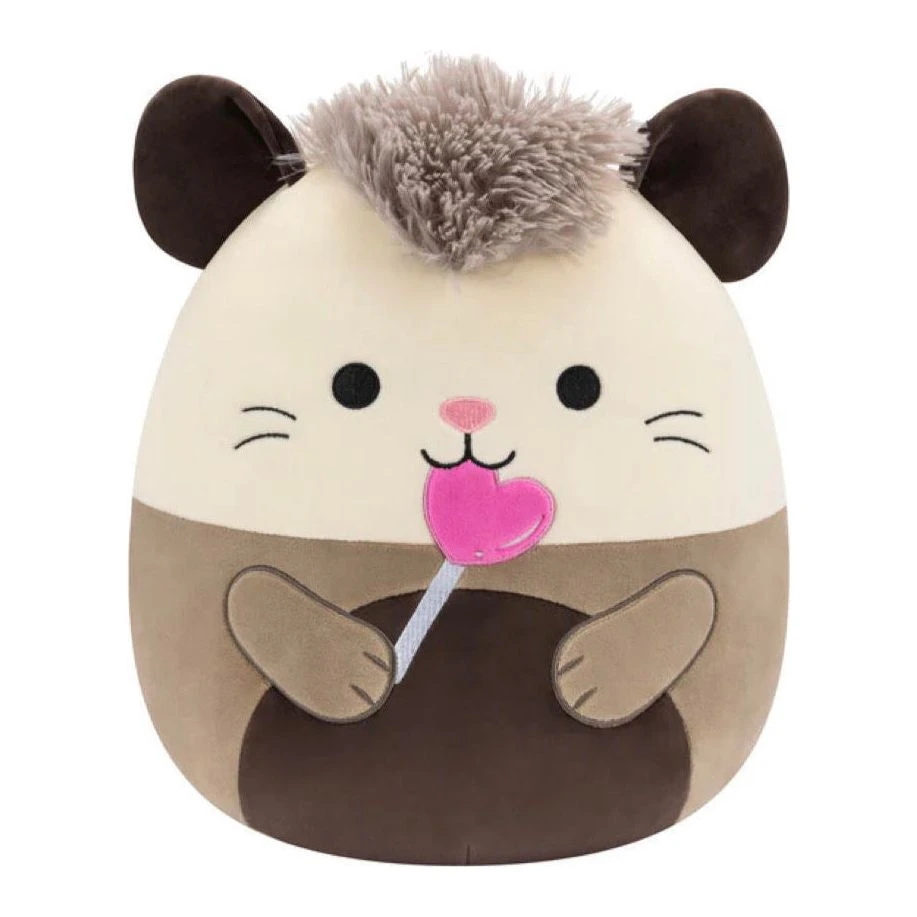 JAZWARES Squishmallow 12 Inch Luanne The Opossum With Heart Lollipop Valentine Plush Toy 3 JAZWARES Squishmallow 12 Inch Luanne The Opossum With Heart Lollipop Valentine Plush Toy